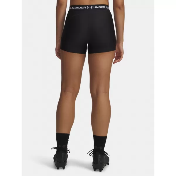  Pantaloni scurți de damă HEATGEAR SHORTY 6010725-008 NEGRU Under Armour 