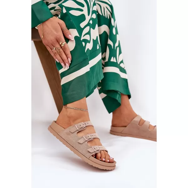  Papuci de damă BOTO ULIRI 36079 KAKI 