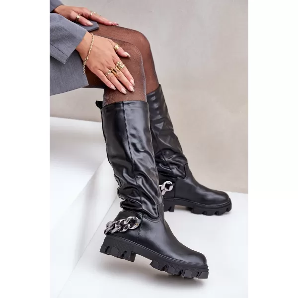  Cizme de dama BOTO NAURICETTE 35013 NEGRU 