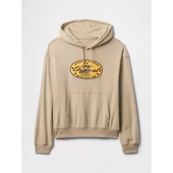 Hanorac pentru bărbați GAP LOGO PULLOVER HOODIE 744731-01 KAKI 