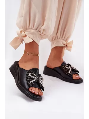 Papuci de damă BOTO MOONZELLA 36862 NEGRU