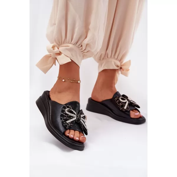  Papuci de damă BOTO MOONZELLA 36862 NEGRU 