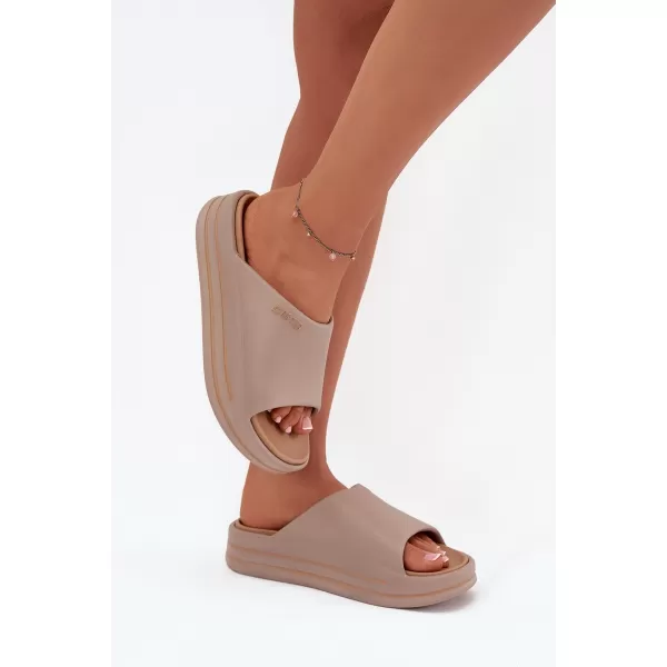  Papuci dama BIG STAR SS274424 BEI Pantofi Big Star 
