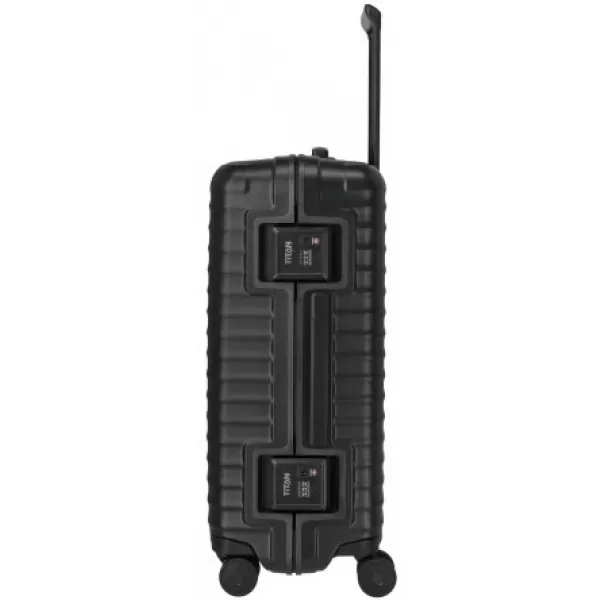  Valiză TITAN Overseas M plus MADRASTRA NEAGRA 