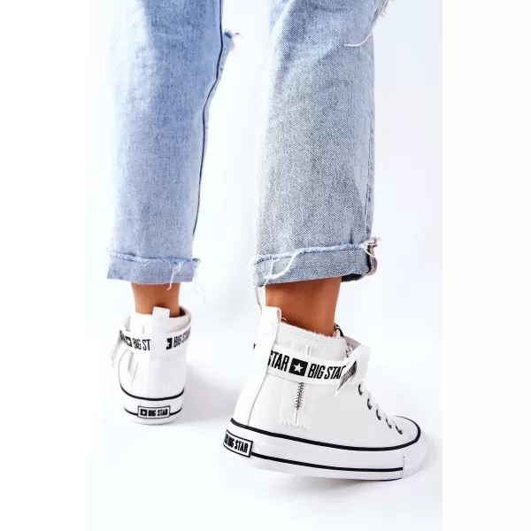  Adidași de damă BIG STAR GG274027 WHITE Pantofi Big Star 