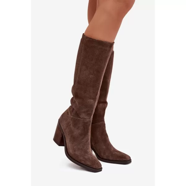  Cizme de dama BOTO LISSARA 38607 KAKI 