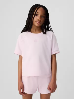 Tricou pentru copii GAP RAGLAN PULLOVER 427789-00 BUJORI UȘOARE