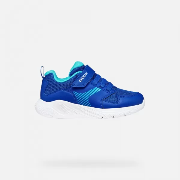  Adidași pentru băieți GEOX SPRINTYE J55GBA0BC14C4255 ALBASTRU 
