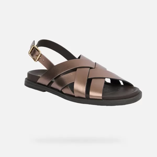  Sandale de dama GEOX ADELASH G012818 MARO 