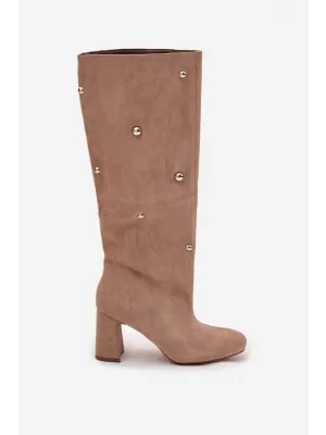 Cizme de dama BOTO LUCINDA 40118 KAKI