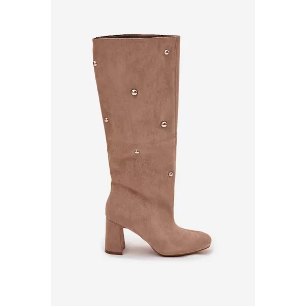  Cizme de dama BOTO LUCINDA 40118 KAKI 
