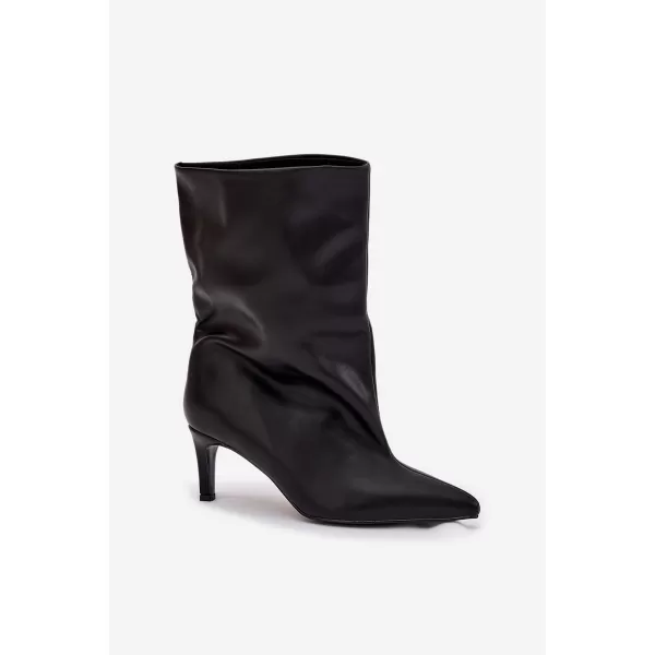  Pantofi de dama BOTO SOLVIENNE 39003 NEGRU 