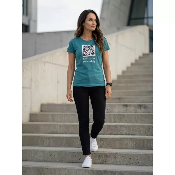  Tricou pentru femei SAM 73 PROKREPU 008 TURCOAZ 
