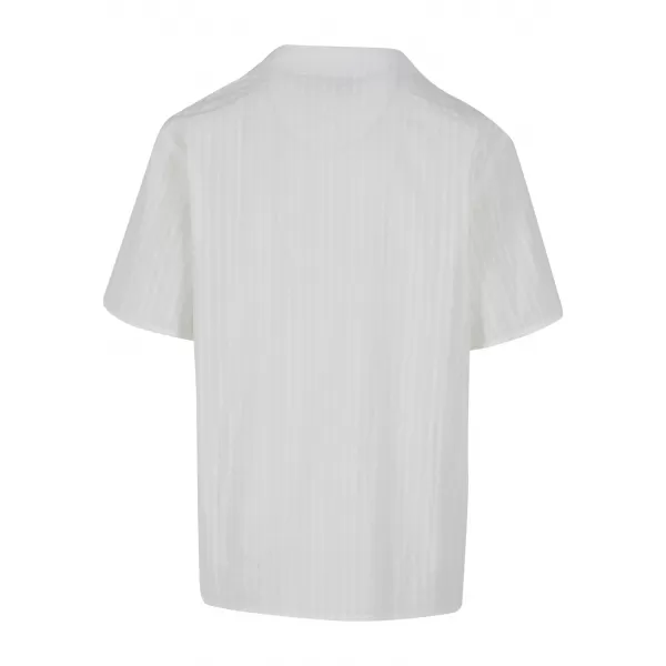  Cămașă pentru bărbați URBAN CLASSICS TB7569 ALB 
