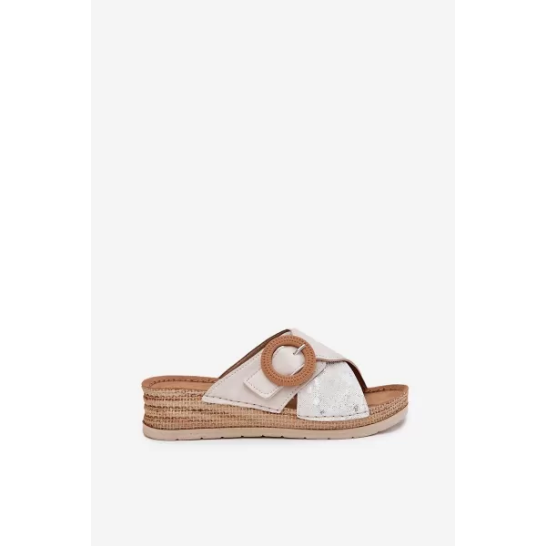 Sandale de dama INBLU RV000012 BEJ 