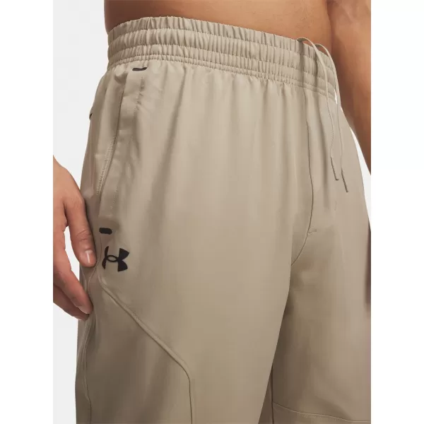  Pantaloni sport pentru bărbați UNDER ARMOUR UA UNSTOPPABLE TAPERED PANTS MARO 