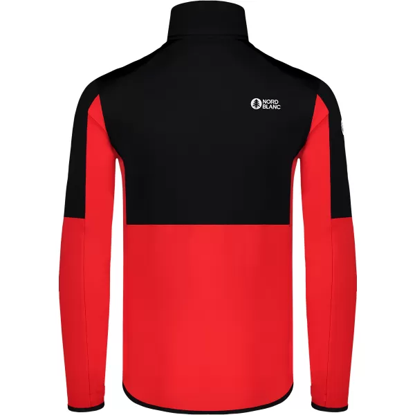  Hanorac powerfleece pentru bărbați NORDBLANC GROAN NBWFM8282 ROŞU 