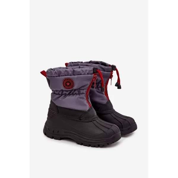  Cizme de zapada copii BIG STAR SS374031 NEGRI Pantofi Big Star 