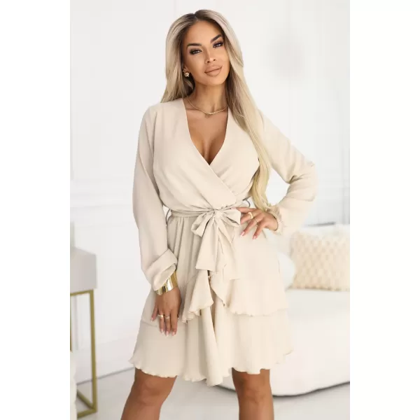  Rochie NUMOCO 671-1 BEJ 