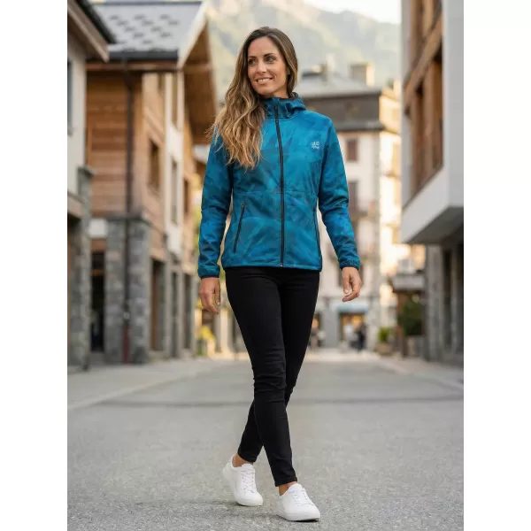  Jachetă softshell premium pentru femei ALTISPORT VOJ/ALW096JACK01 KEROSENUL 