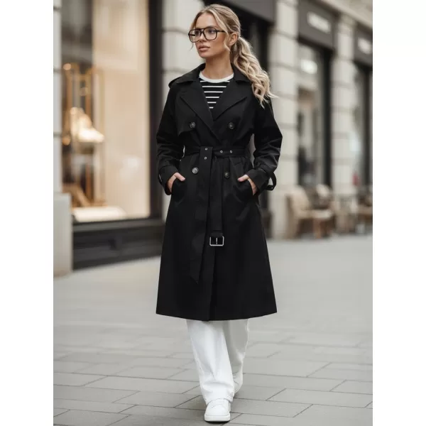  Palton de damă DSTREET TY5354 NEGRU 