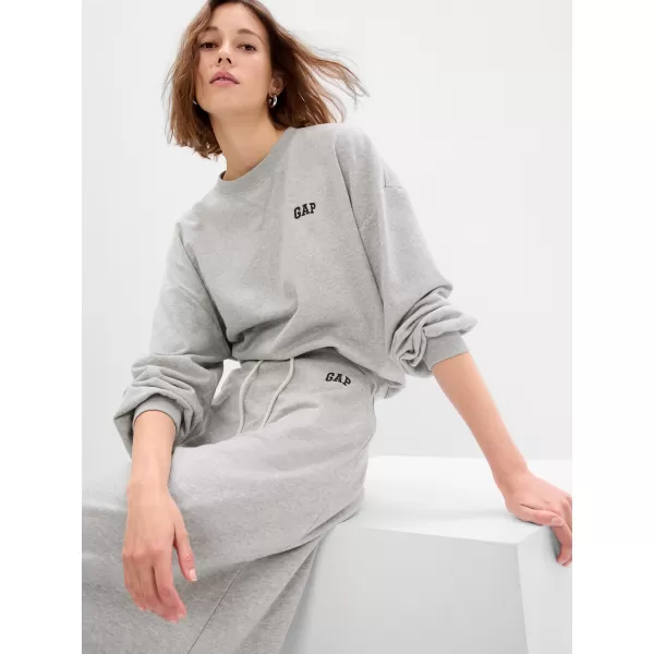  Hanorac de dama GAP LOGO VOLUME SLEEVE SWEATSHIRT 476351-02 GRI DESCHIS DESCHIS 