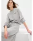 Hanorac de dama GAP LOGO VOLUME SLEEVE SWEATSHIRT 476351-02 GRI DESCHIS DESCHIS
