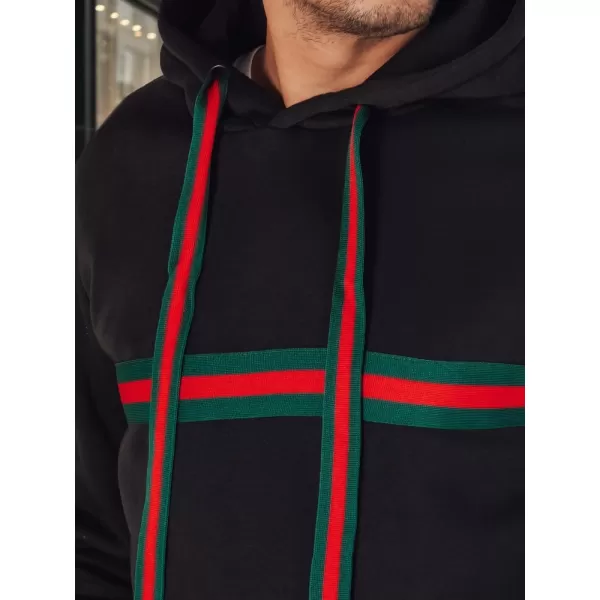  Hanorac pentru bărbați DSTREET BX5939 NEGRU 
