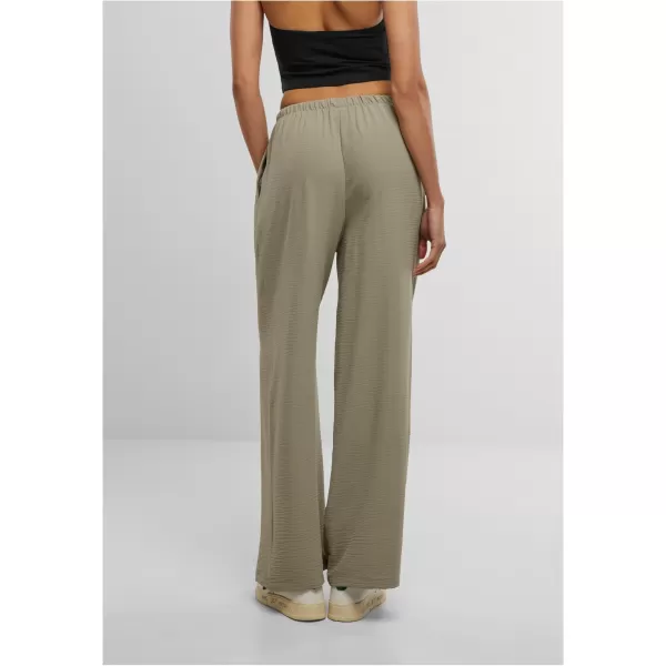  Pantaloni de dama URBAN CLASSICS TB7500 MĂSLINE PALID 