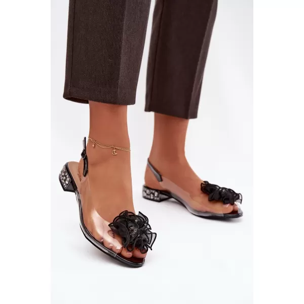  Sandale de dama D&A MR52-230 NEGRU 