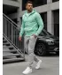 Hanorac pentru bărbați DSTREET BX5231 VERDE DESCHIS