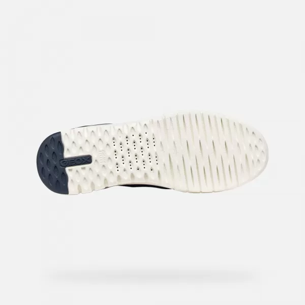  Adidași pentru bărbați GEOX FLEXTRIDE PLUS FAST IN G014647 ALBASTRU ÎNCHIS 