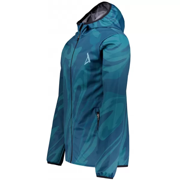  Jachetă softshell premium pentru bărbați ALTISPORT VOJ/ALM072JACK01 KEROSENUL 