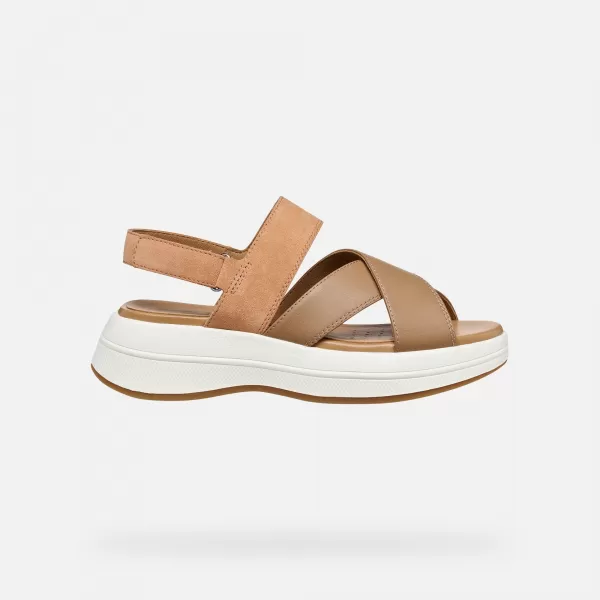  Sandale de dama GEOX SPHERICA ECUB-3 S G012857 MARO 