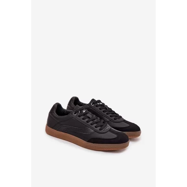  Adidași pentru bărbați LEE LIAN 50253045 NEGRU 