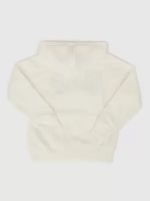 Hanorac pentru copii GAP LOGO PULLOVER HOODIE 781865-00 NOU ALB