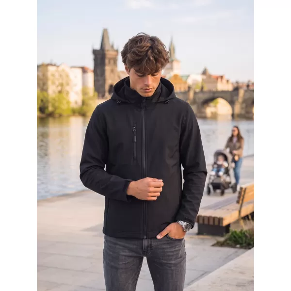  Jachetă softshell pentru bărbați ALTISPORT NoPrint NP/ALM845 GRI ABANOS 