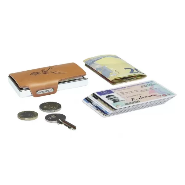  Portofel MONDRAGHI Silhouette Classic Deer CARAMEL 