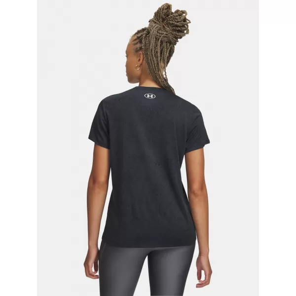  Tricou pentru femei UNDER ARMOUR TECH PIXELATE SSC 6012302-001 NEGRU 