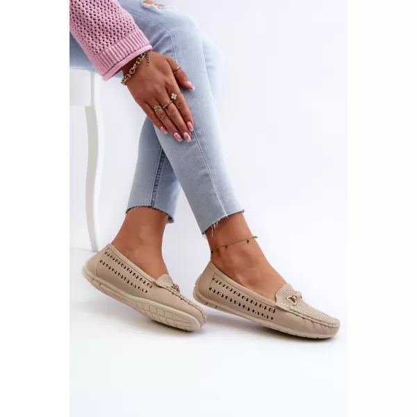  Mocasini de dama BOTO RASIRNA 31619 BEJ 