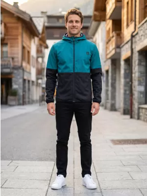 Jachetă softshell premium pentru bărbați ALTISPORT VOJ/ALM051JACK01 KEROSEN/NEGRU