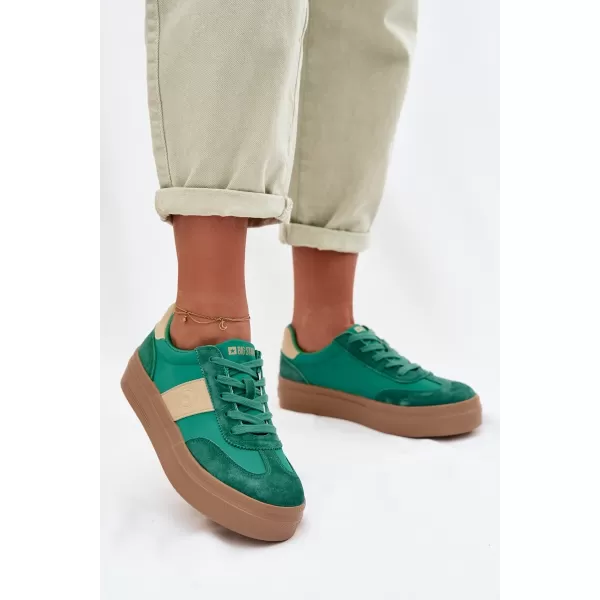  Adidasi de dama BIG STAR TT274163 VERDE Pantofi Big Star 