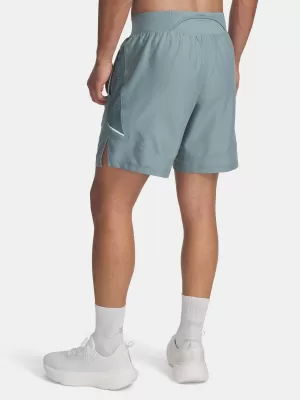 Pantaloni scurți pentru bărbați UNDER ARMOUR UA LAUNCH PRO 2N1 7'' SHORTS 1376831-323 VERDE