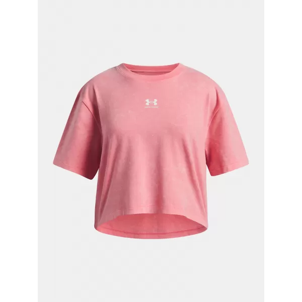  Tricou fetita UNDER ARMOUR UA G RIVAL WASH SS 6011673-600 ROZ 
