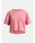 Tricou fetita UNDER ARMOUR UA G RIVAL WASH SS 6011673-600 ROZ
