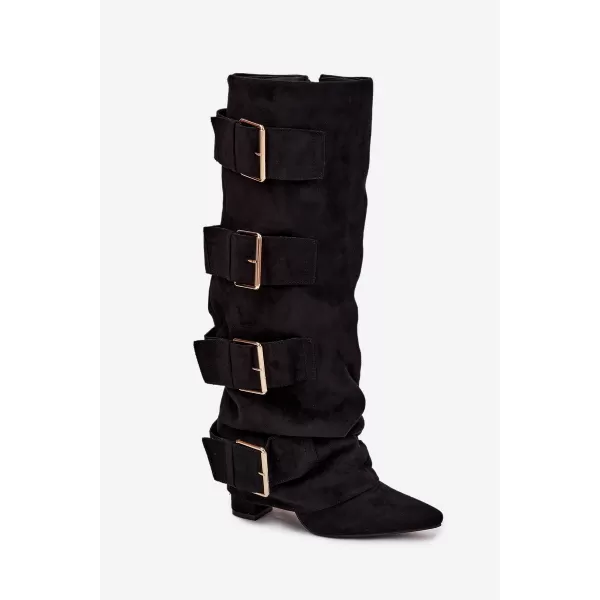  Cizme de dama BOTO ISAVELLE 39162 NEGRU 