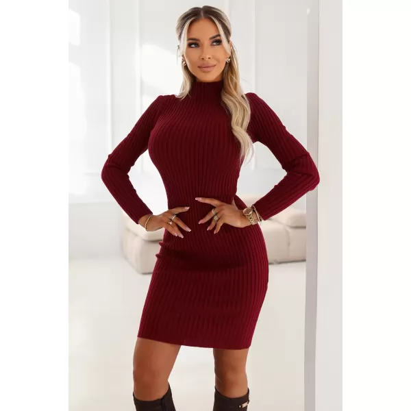  Rochie NUMOCO 652-1 BURGUNDIA 