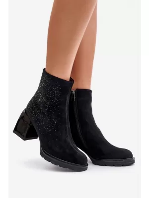 Pantofi de dama D&A MR880-130 NEGRU