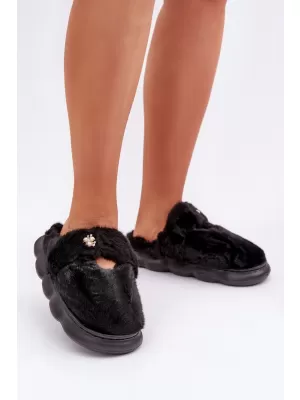 Papuci de damă BOTO PRIMARIA 35144 NEGRU