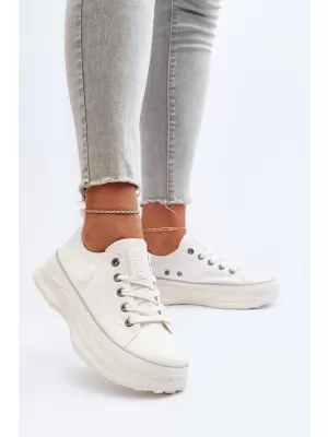 Adidași de damă BIG STAR NN274126 WHITE Pantofi Big Star